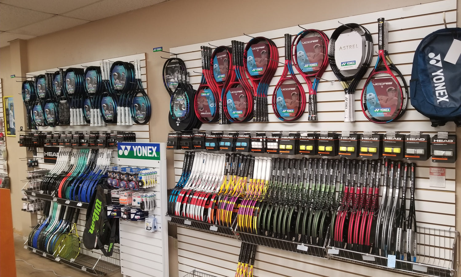 Plaid Racquet & More - Established in 1989 to serve the RVA and Mid-Atlantic tennis communities with quality products and Tennis, Racquetball and Squash stringing services. Now in our 33rd year, we love tennis and it shows!